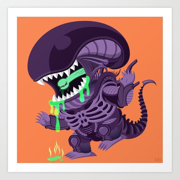 alien cutesy
